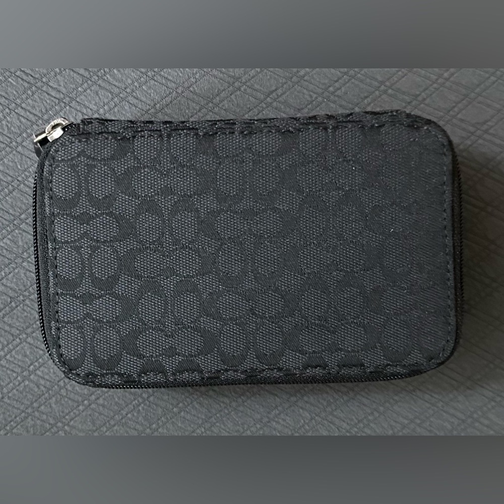 NWOT - Coach jewelry box (mini black coach logo)
